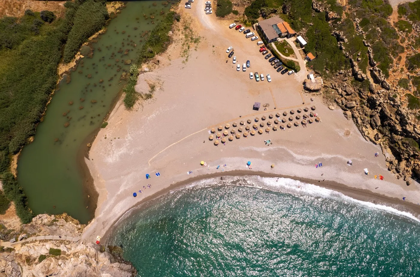 Geropotamos Beach: Nature's Hidden Gem