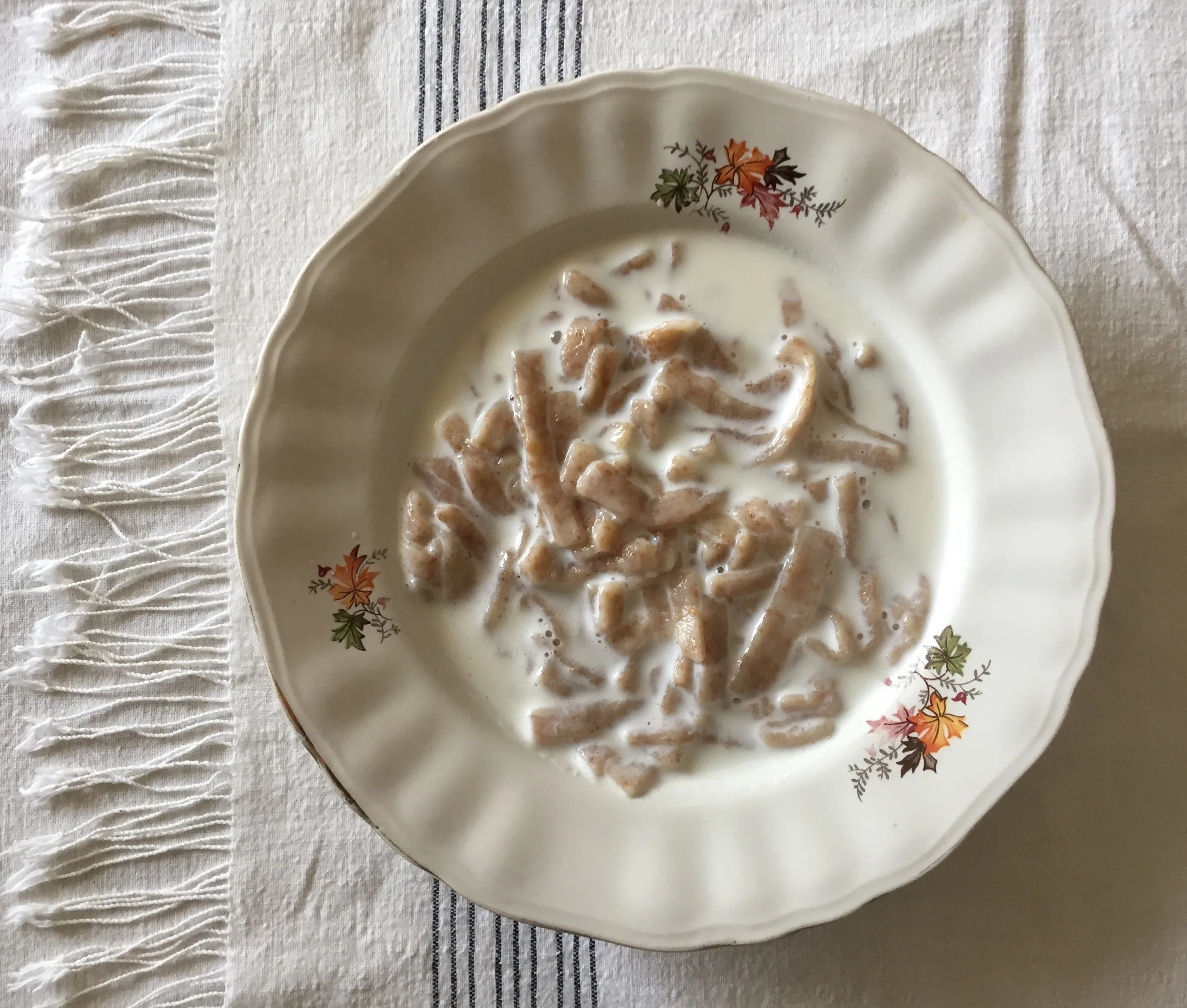 Χυλόφτα με το γάλα