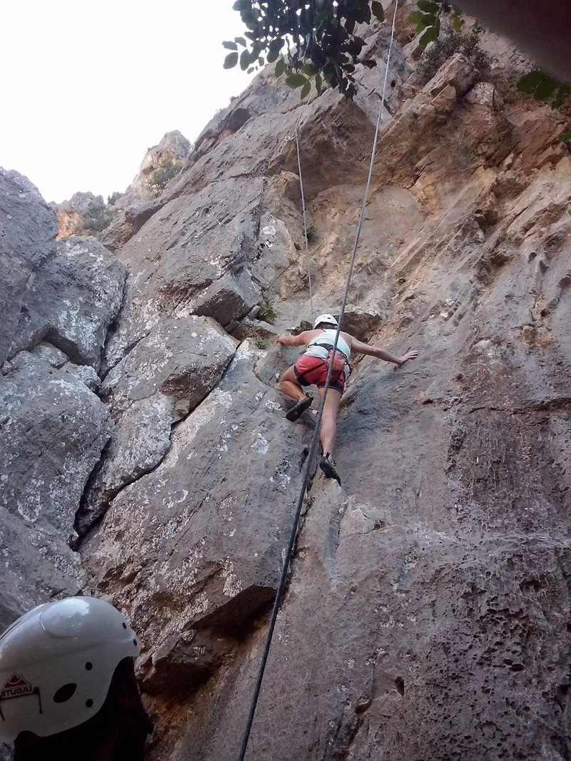 Cretan Adventures: Rock Climbing in Agiofarago