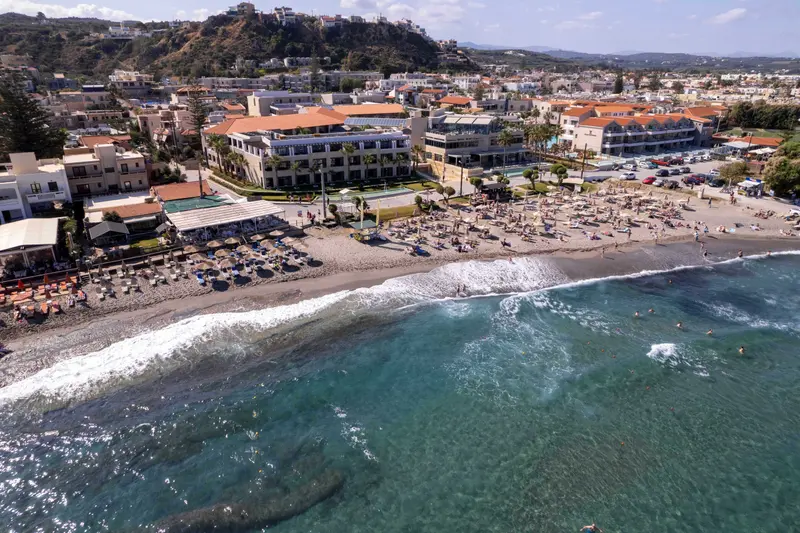 Platanias Beach: A Thriving and Bustling Destination