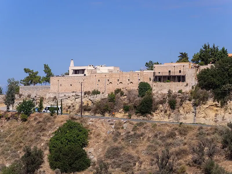 Agia Irini Convent: Perched on a Rock, Resembling a Fortress