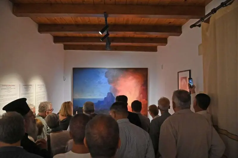 “The Blowing Up of Arkadi Monastery”