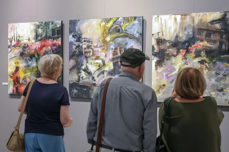 Konstantinos Perakis’ Painting Exhibition “The Other Side of Silence” Opens