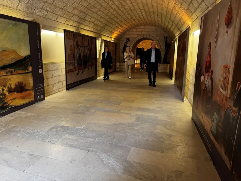 Artworks from the Heraklion Municipal Art Gallery on the Venetian Walls