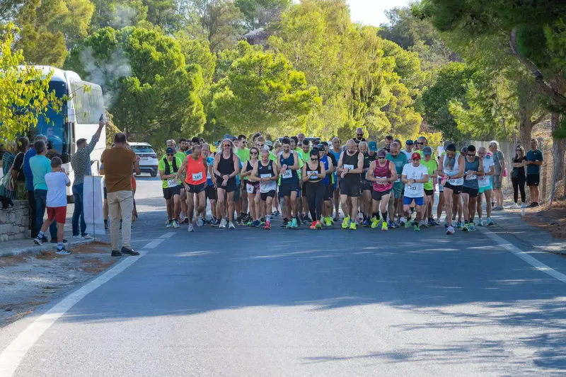 10th Festos Run: The Tenth Edition, from the Palace of Phaistos to the Sea at Kalamaki