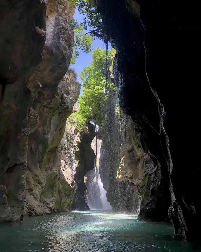 YourGuide: Explore Kourtaliotis Waterfall: A Diving Adventure