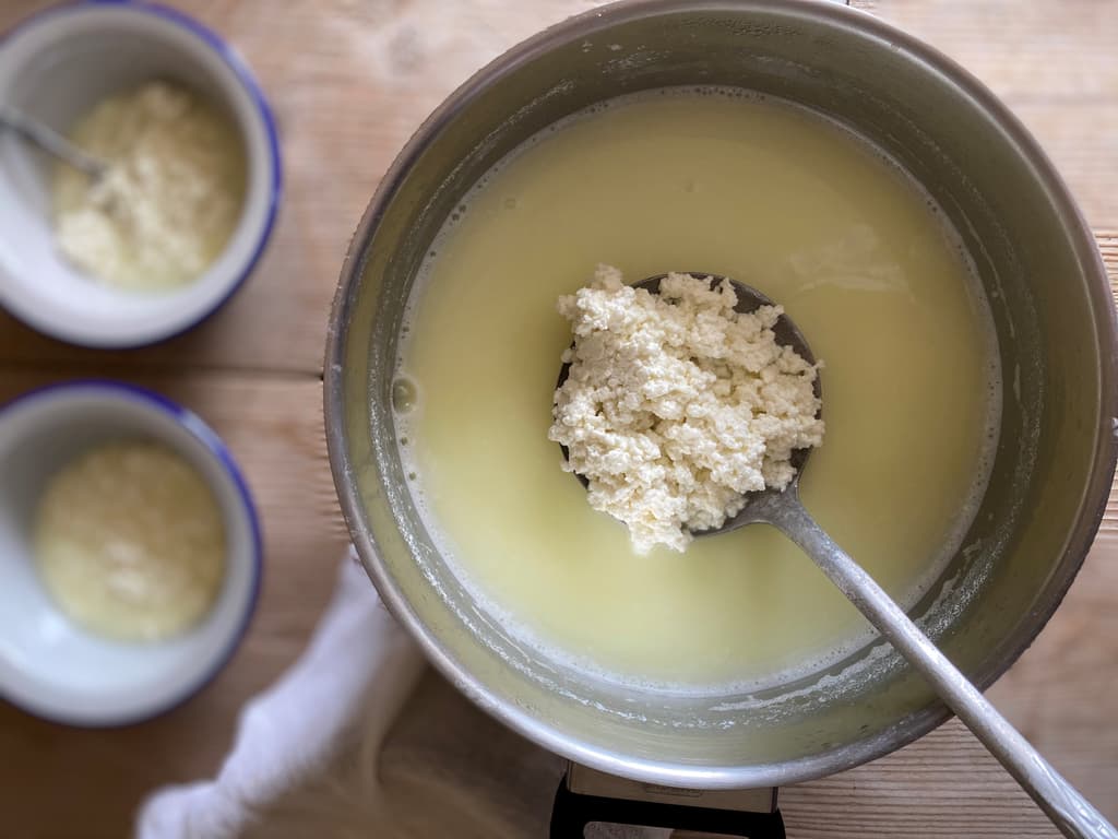 Tyrozouli or Cretan Home Cheese