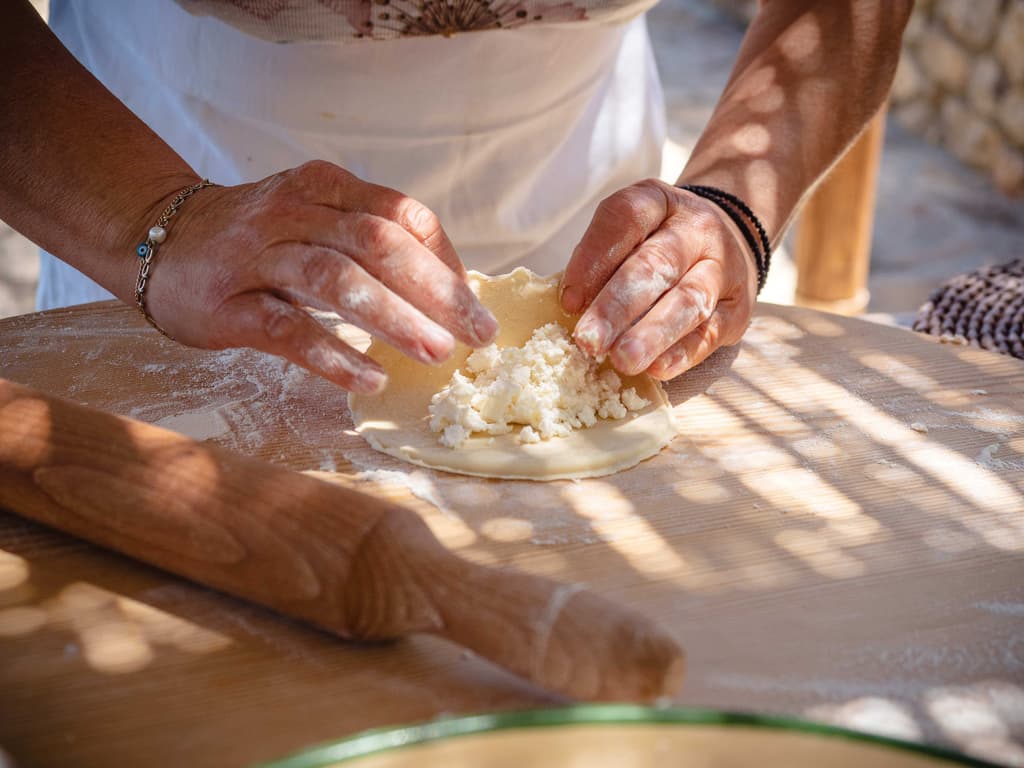 Μυζηθρόπιτες