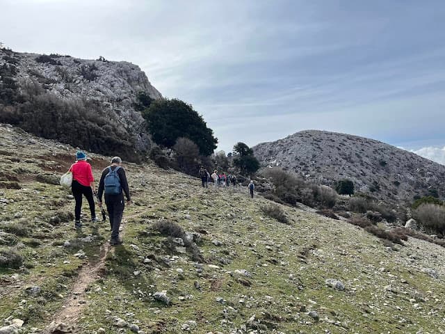 Hiking in the Peaks of Katharo Plateau