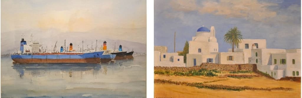 Painting Exhibition by Haris Vailakis