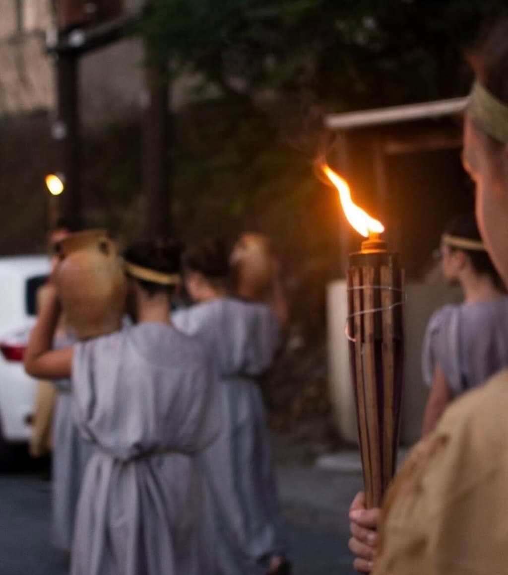 In a unique way, the tradition of Klidonas is revived in Kounavoi
