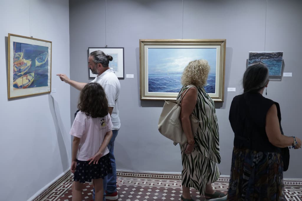 “Eyes of August” from the Collection of the Heraklion Municipal Art Gallery