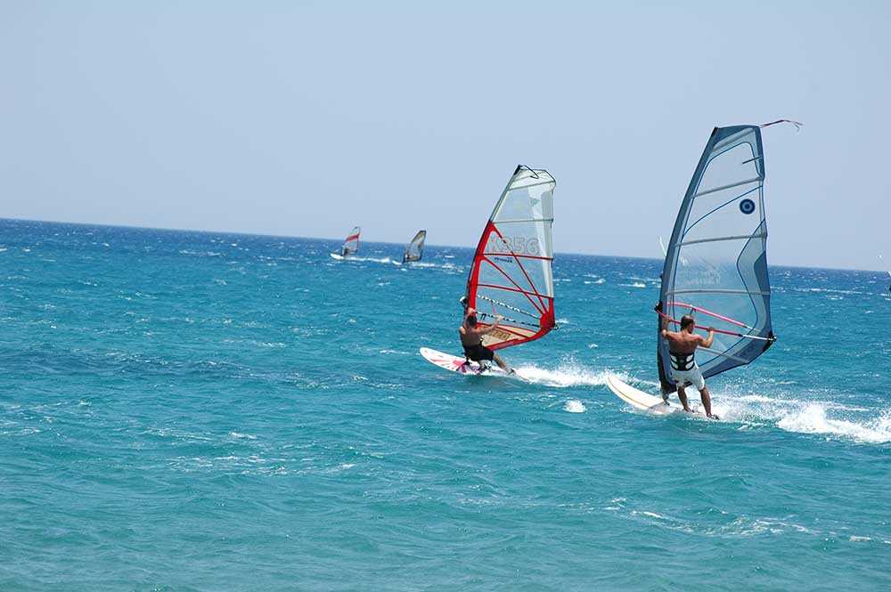 Windsurfing in Palekastro