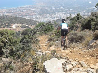 Mountain Biking from Mochos to Malia