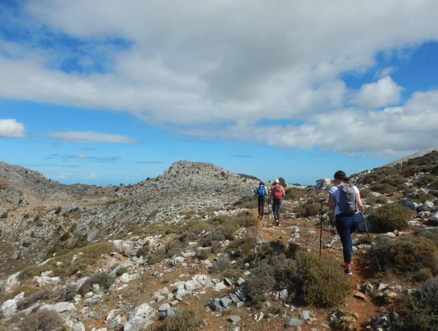Cretan Adventures: Hiking to the summit of Karfi from Tzermiado