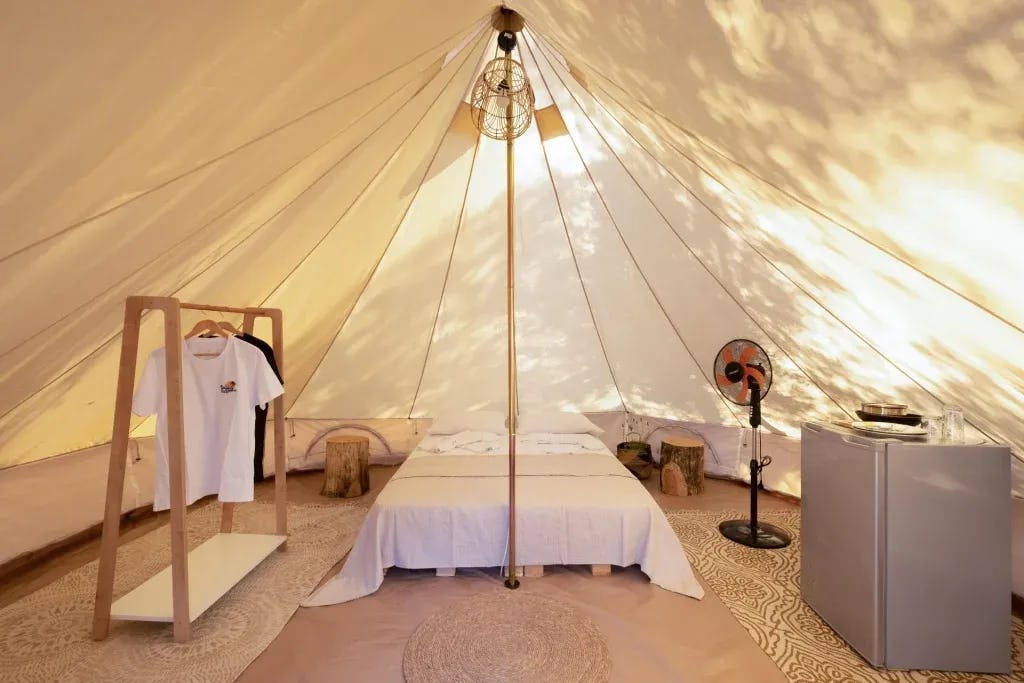 Chania Glamping: Immersive Comfort in Bell Tents
