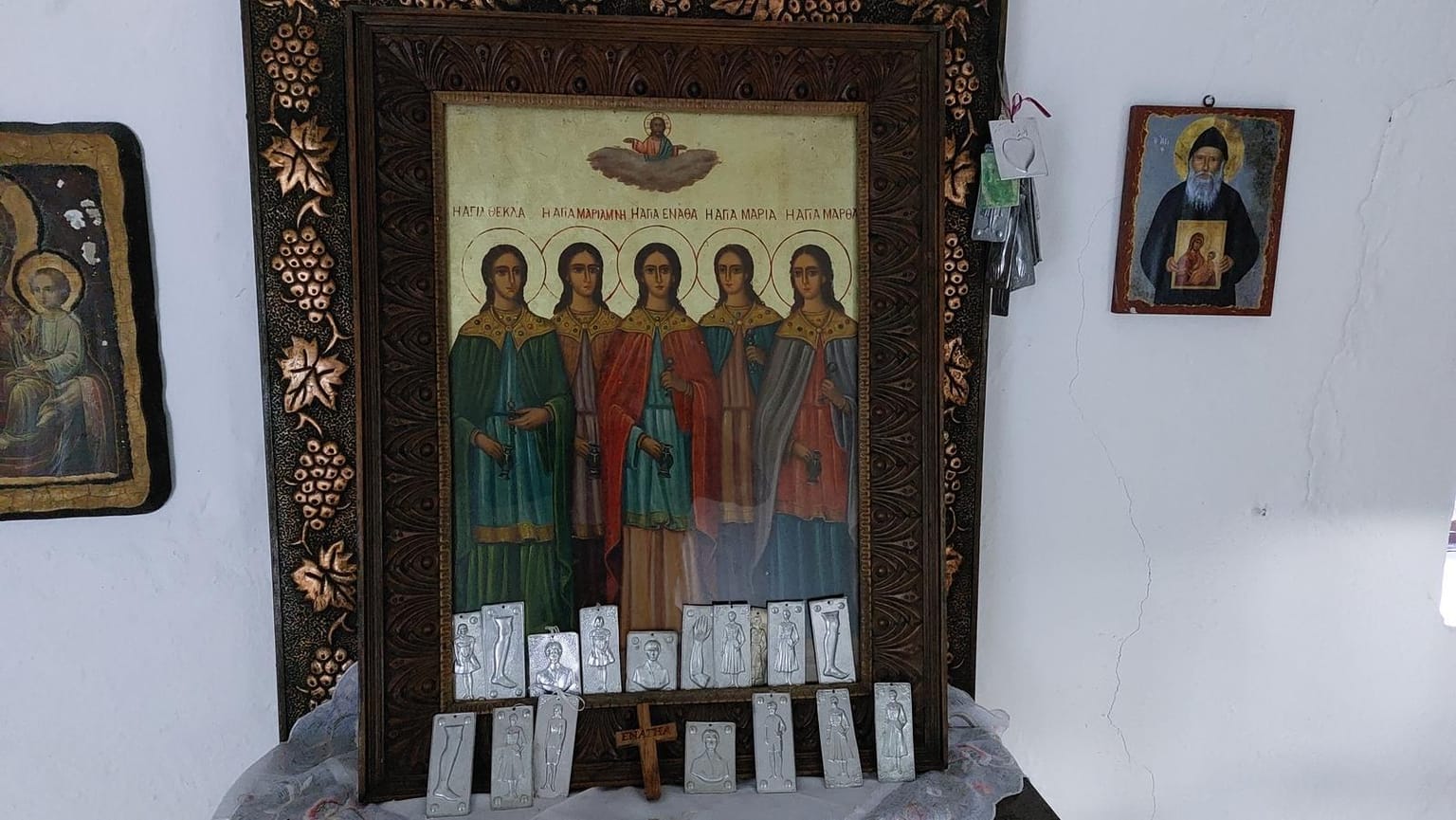 Holy Church of the Five Virgins, Argyroupoli