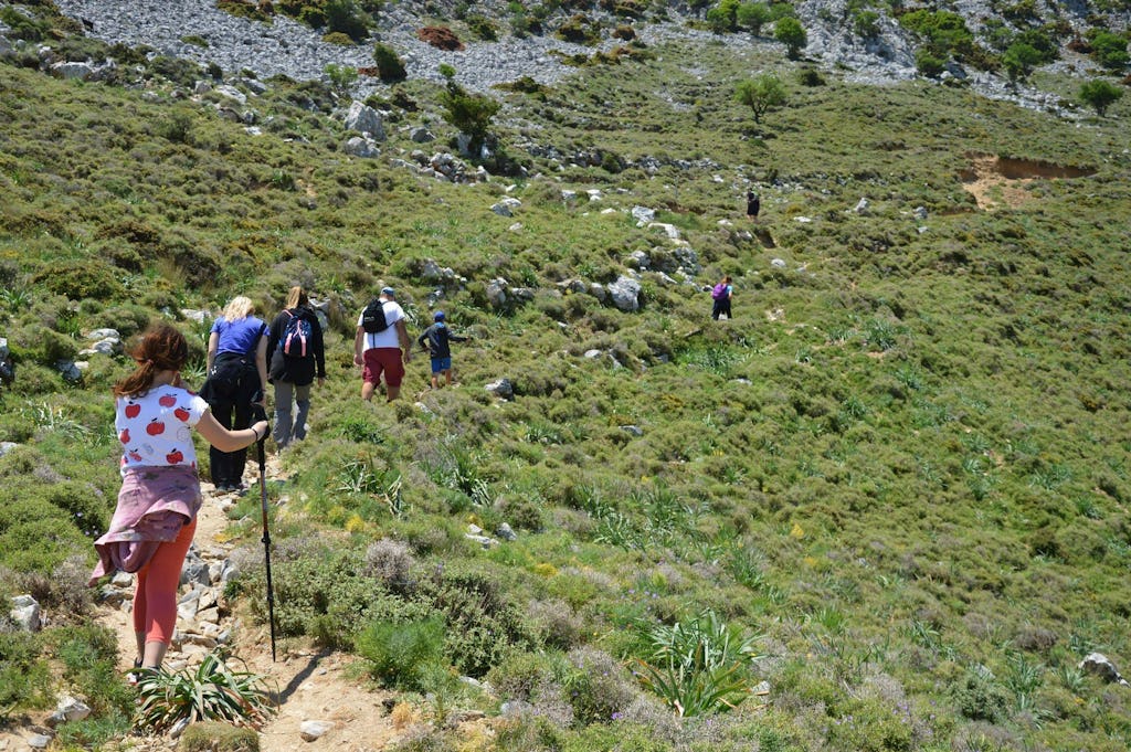 Explor.gr: Hiking from Tzermiado to Mt Karfi