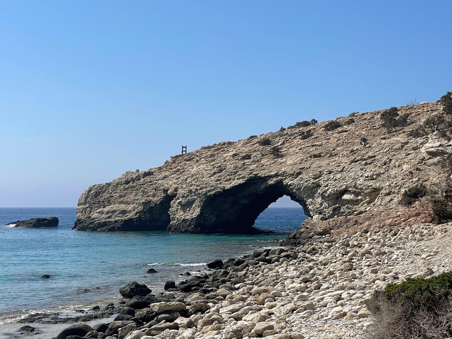 Tρυπητή: H νοτιότερη παραλία της Ευρώπης