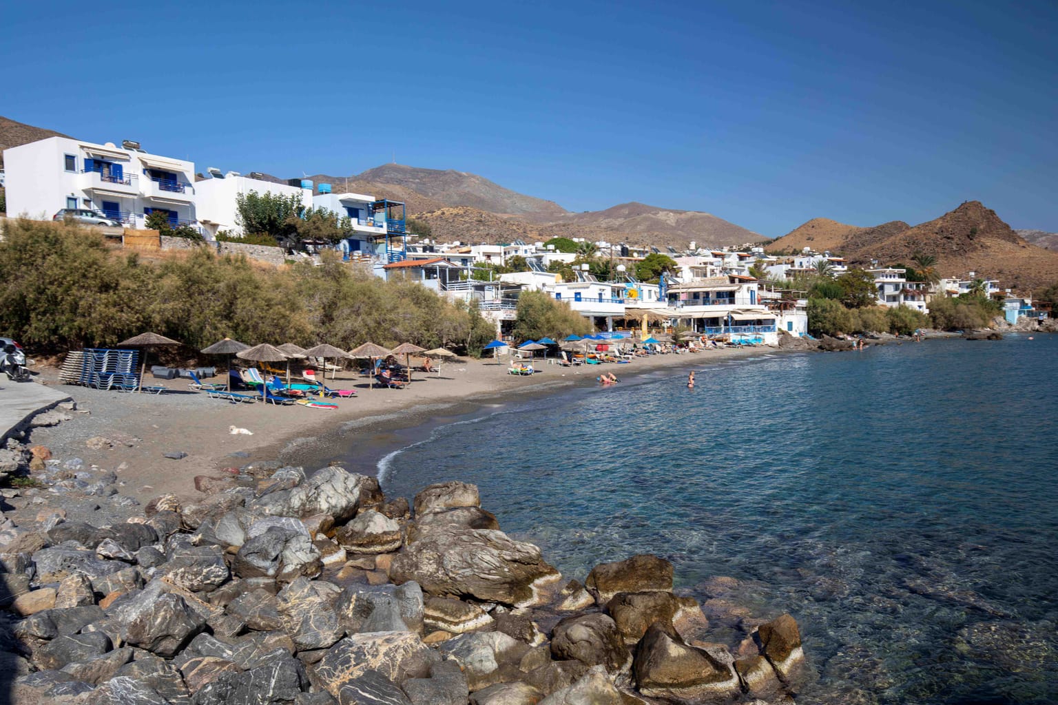 A Lion, a Port, and the Magnificent Beach of Lentas