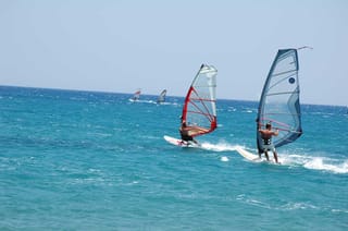 Windsurfing in Palekastro