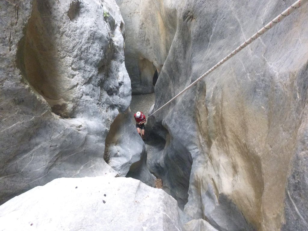 Exploring Panagia Gorge Through Canyoning Adventures
