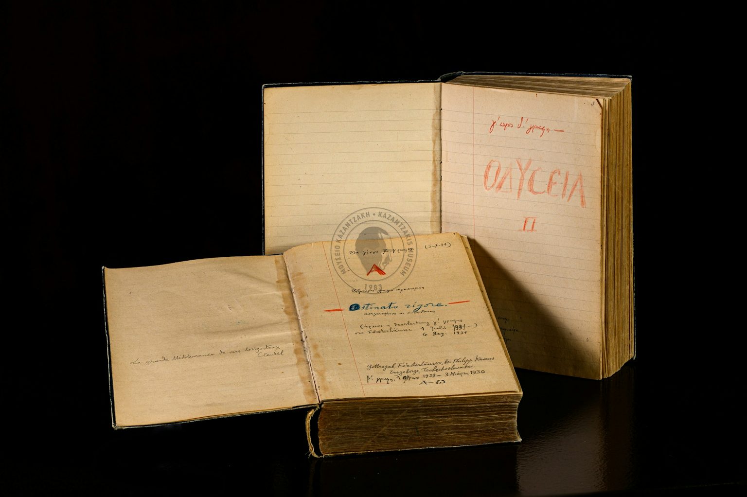 Unveiling Kazantzakis' Odyssey: Exploring Handwritten Manuscripts