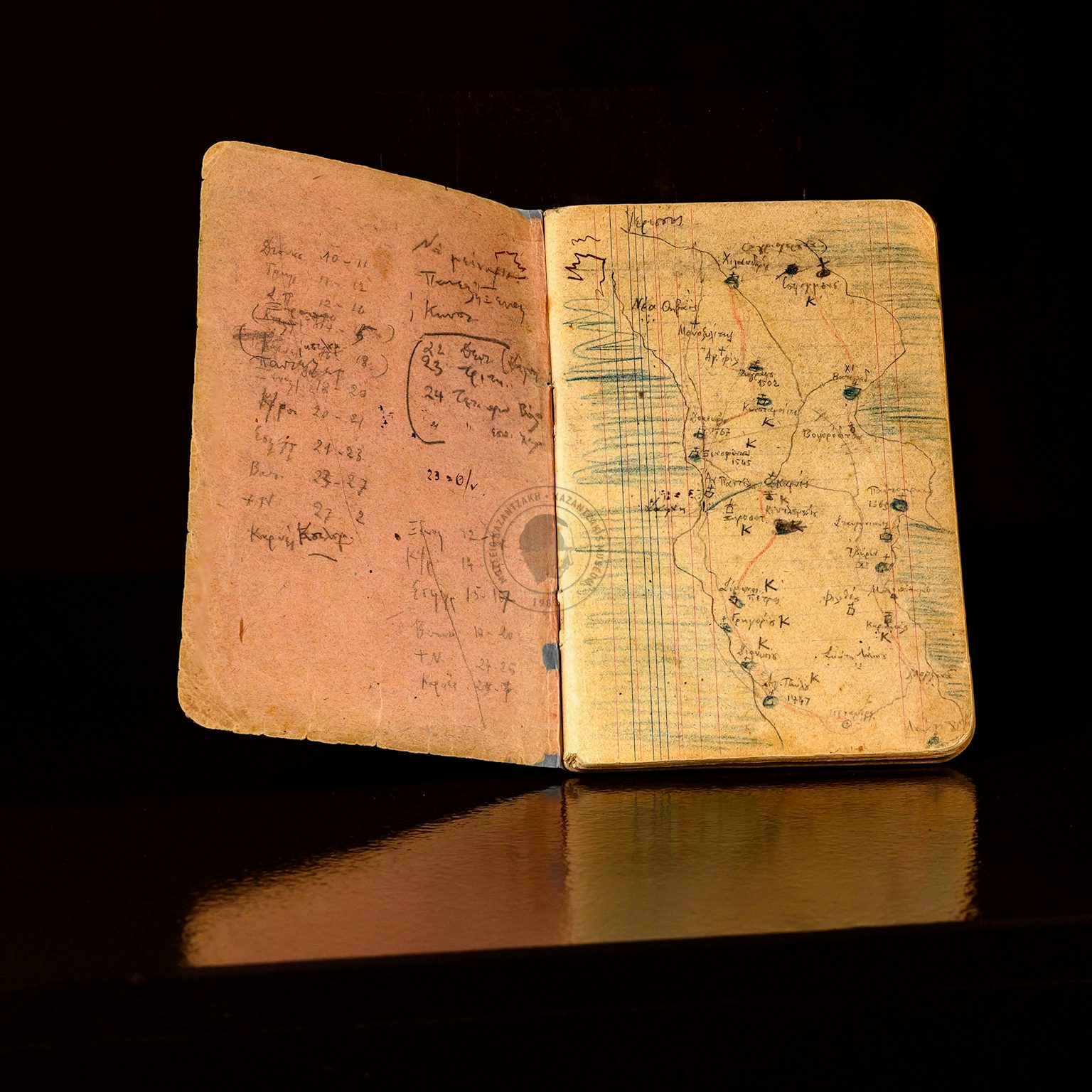 Exploring Nikos Kazantzakis: Unveiling the Mt Athos Calendar Notebook