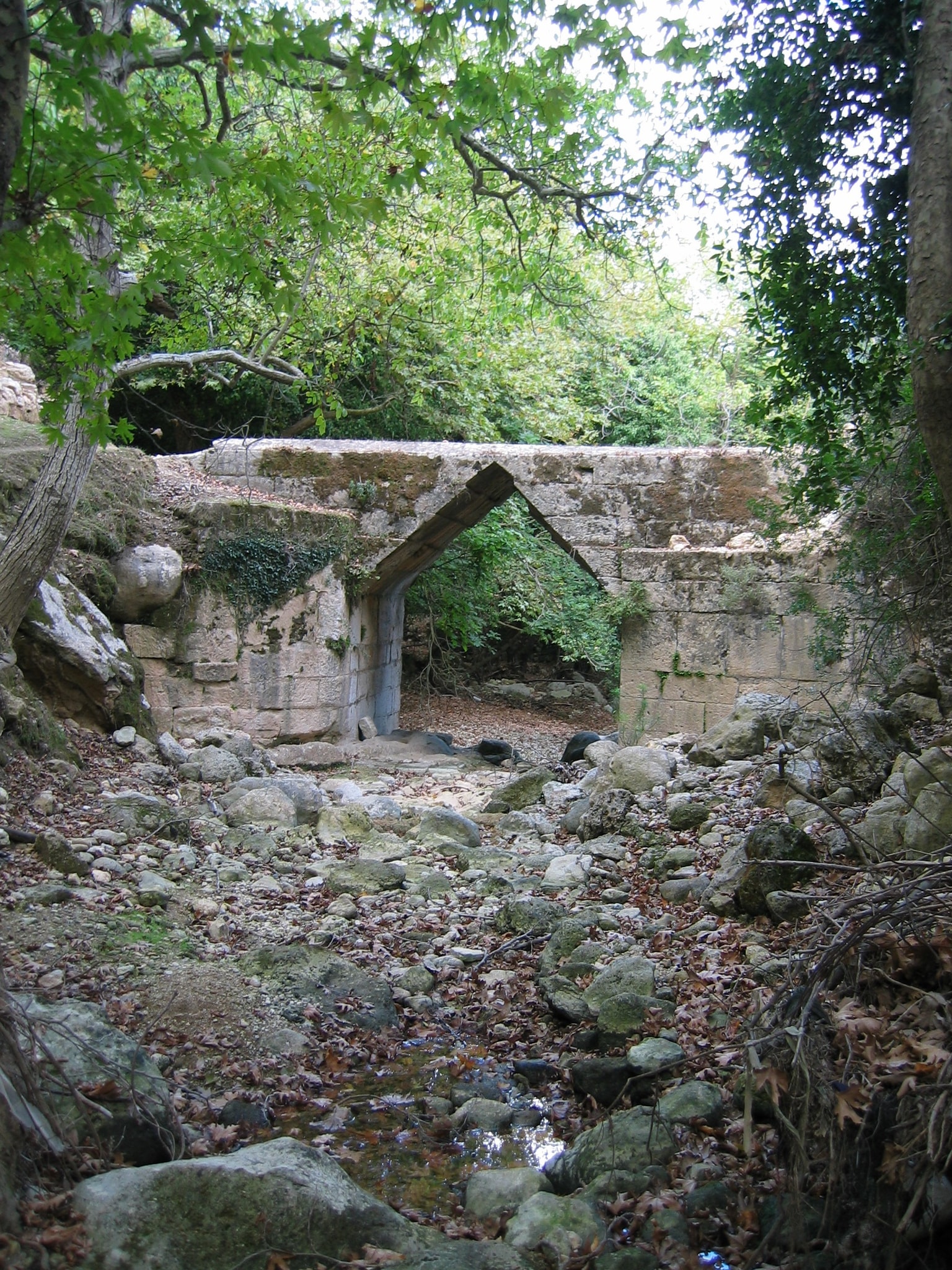 Ελληνιστική γέφυρα στην Ελεύθερνα