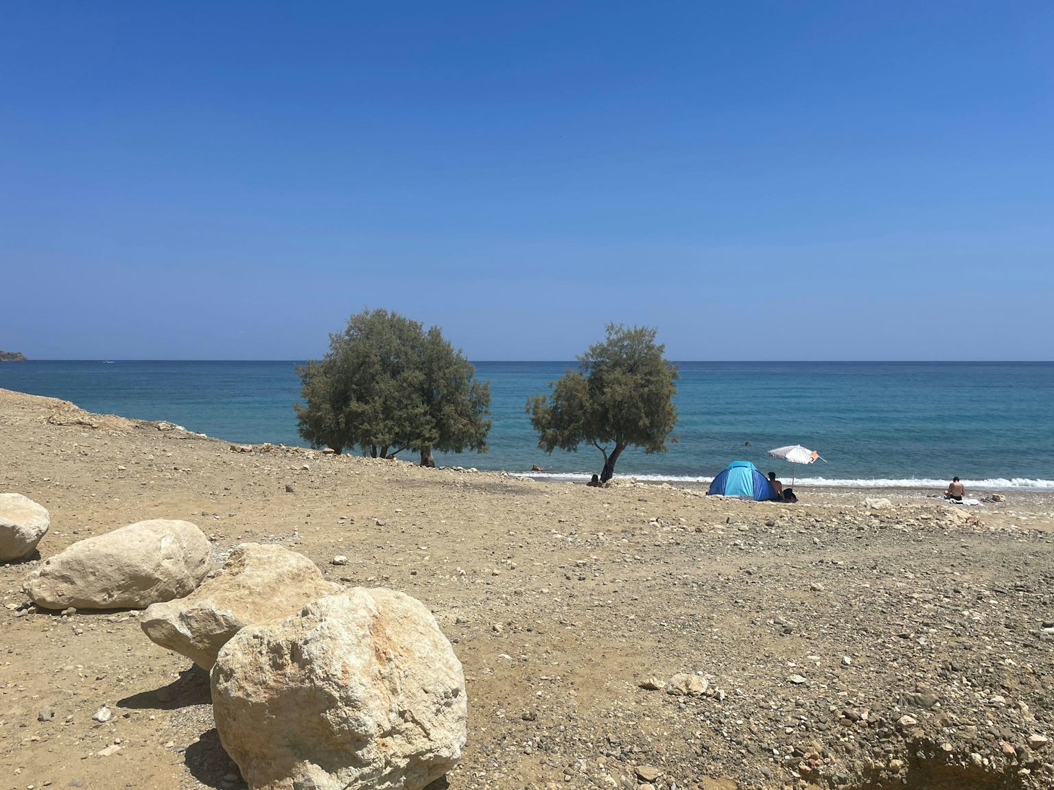 Korfos Beach in Gavdos