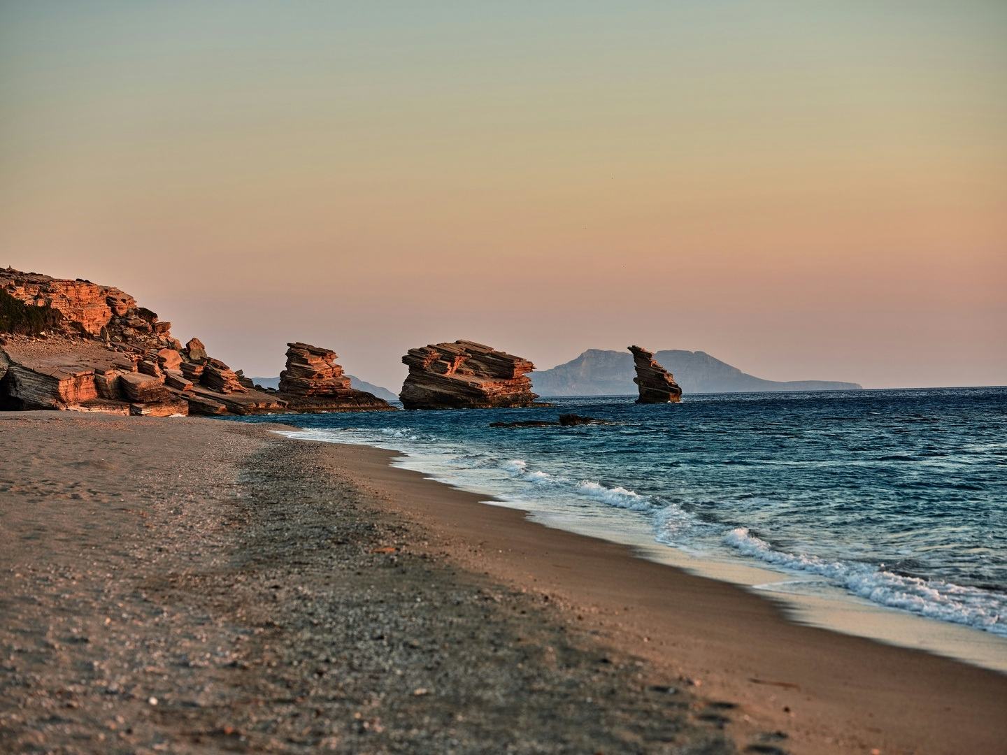 The Enchanting Allure of Triopetra Beach