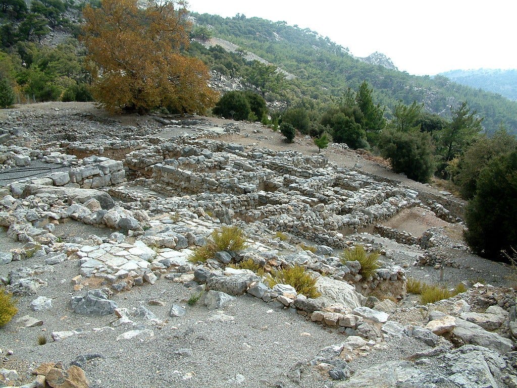 The Ancient Sanctuary of Kato Symi, Viannos