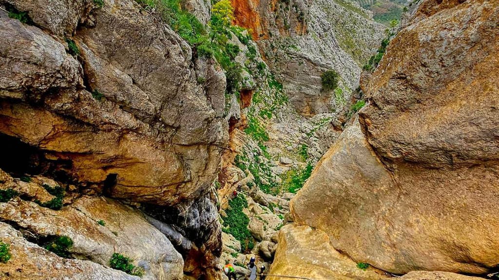 Ώρα για canyoning στο κεντρικό Ρέθυμνο